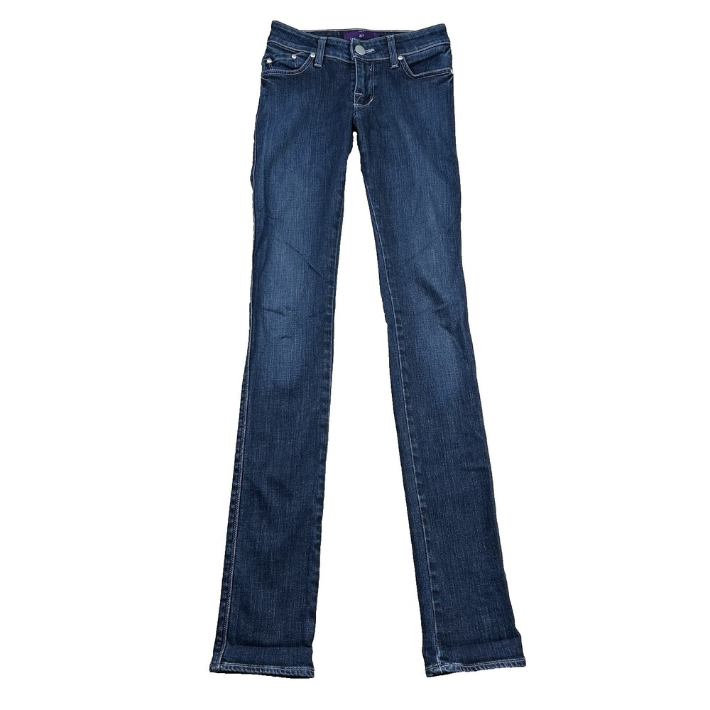 Victoria Beckham Jeans Womens 24x35 Tall Long Skinny Dark Denim DVB4SWSIG